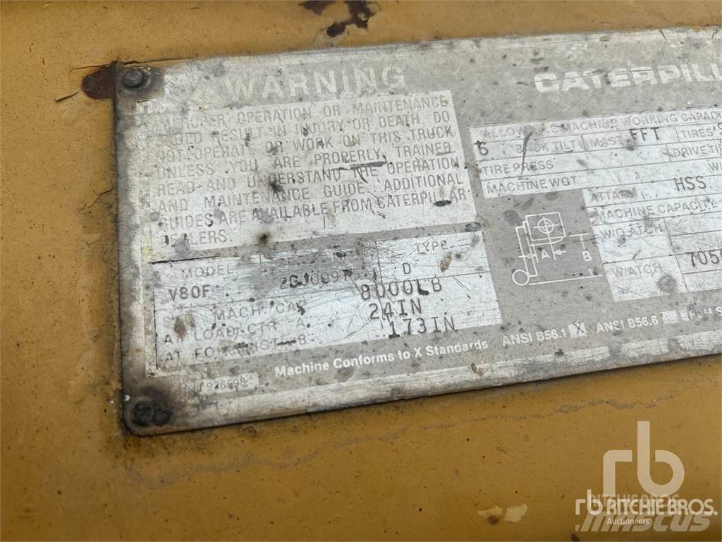 CAT V80F Дизельні навантажувачі
