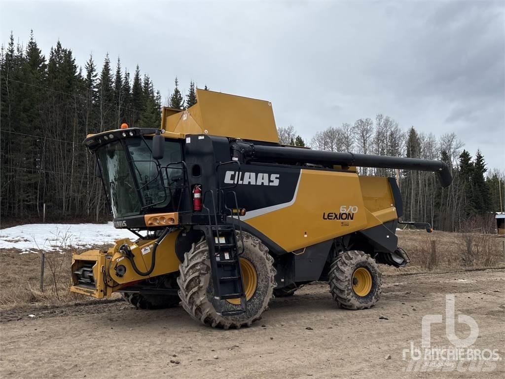 CLAAS 670 Зернозбиральні комбайни