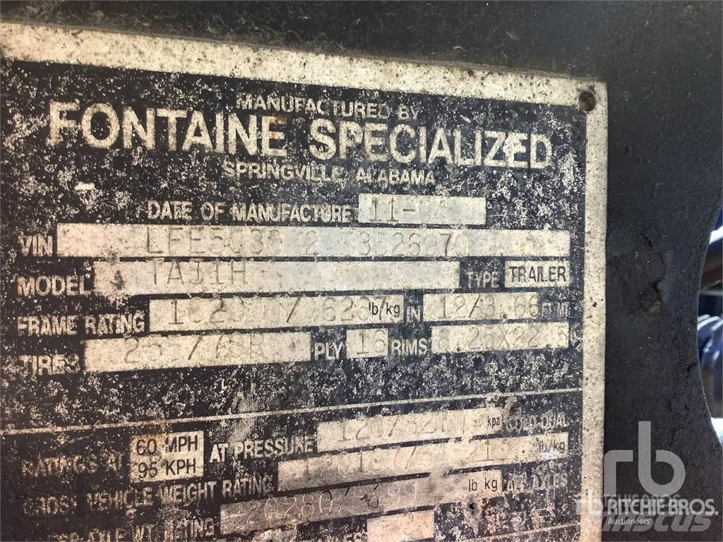 Fontaine TA31H Низькорамні напівпричепи