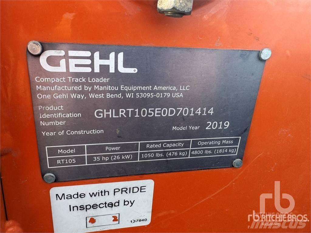 Gehl RT105 Міні-навантажувачі