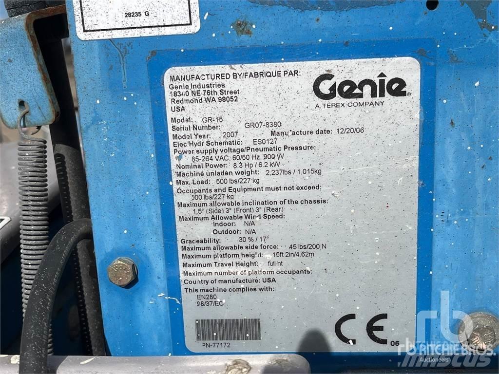 Genie GR15 Колінчаті підйомники