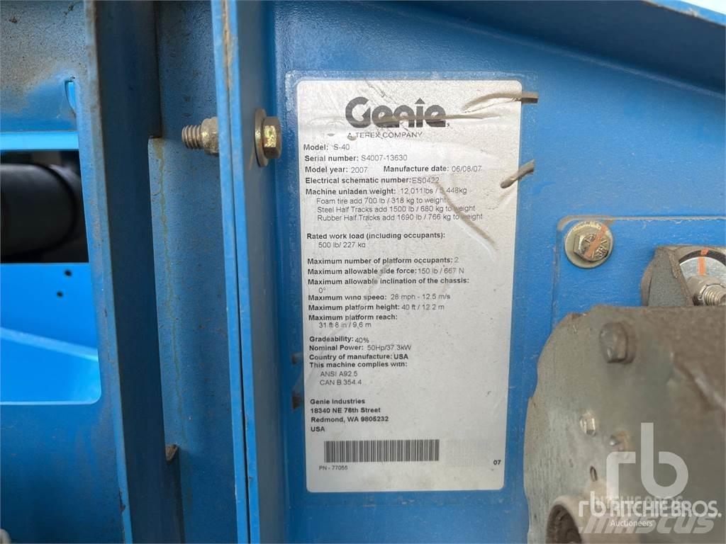 Genie S40 Колінчаті підйомники