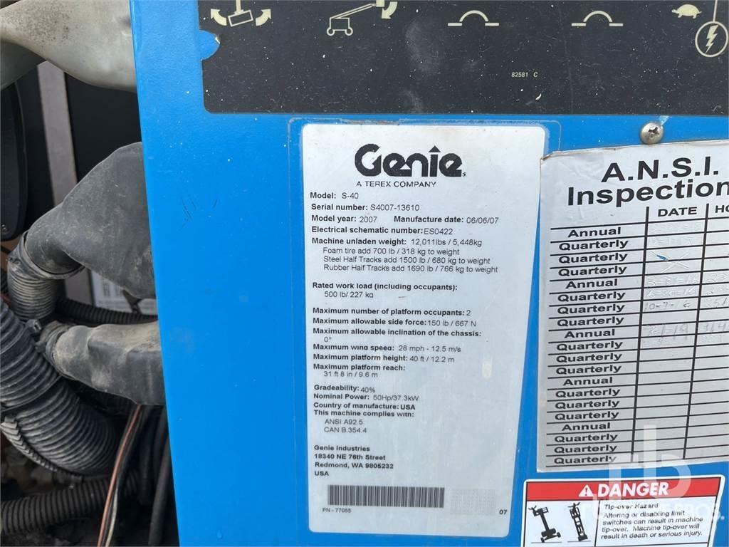 Genie S40 Колінчаті підйомники