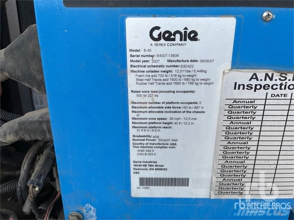Genie S40 Колінчаті підйомники