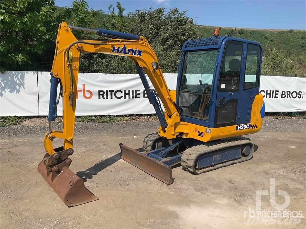 Hanix H26C Міні-екскаватори < 7т
