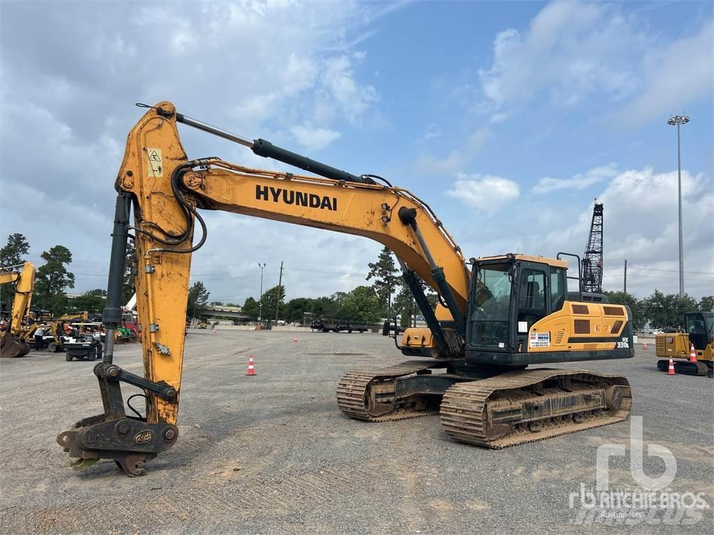 Hyundai HX330L Гусеничні екскаватори