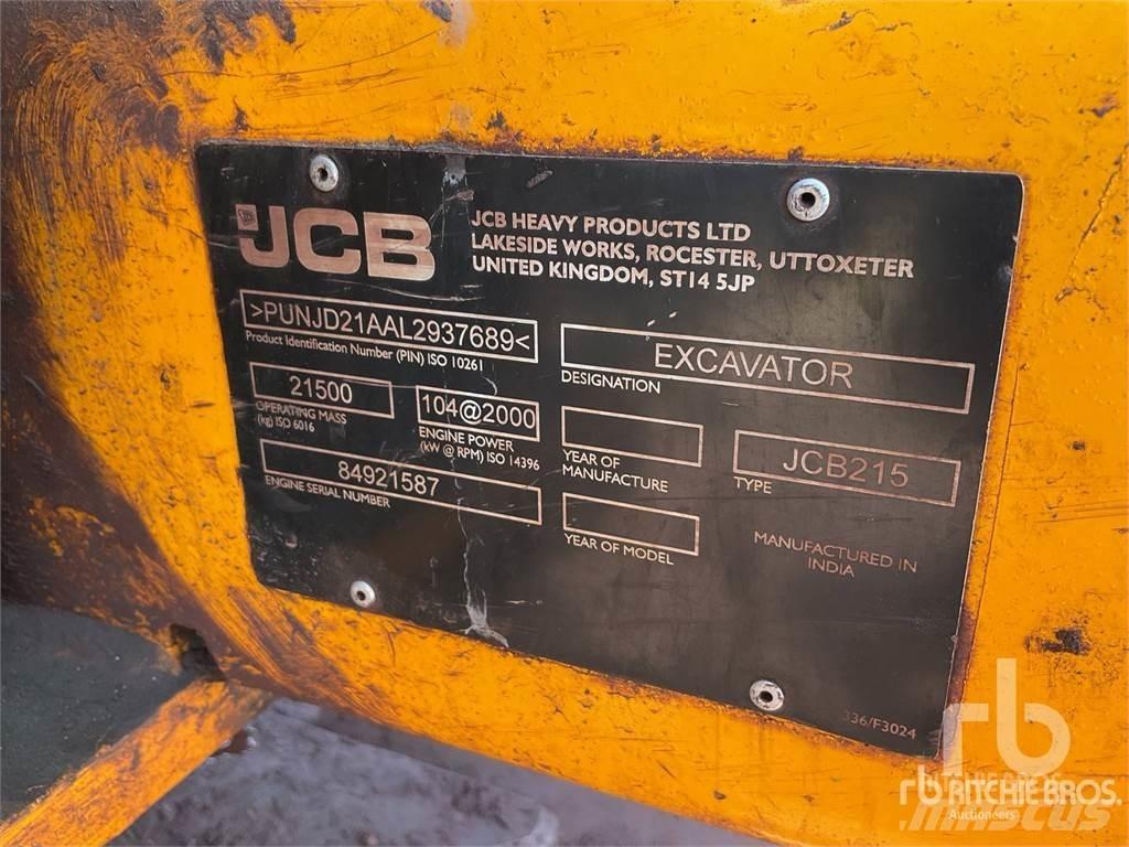 JCB 215LC Гусеничні екскаватори