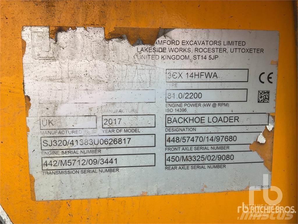 JCB 3CX 14HFWA Екскаватори-навантажувачі