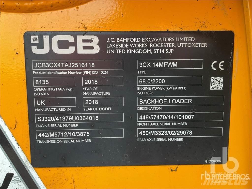 JCB 3CX 14MFWM Екскаватори-навантажувачі