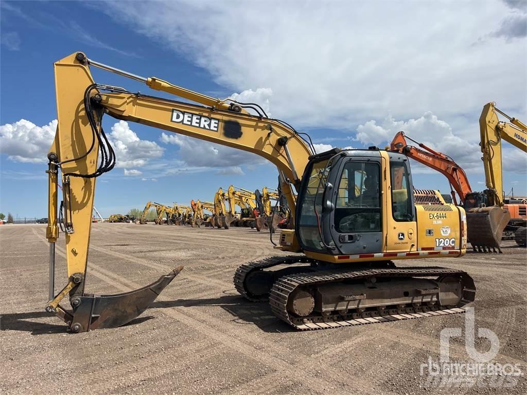 John Deere 120C Гусеничні екскаватори