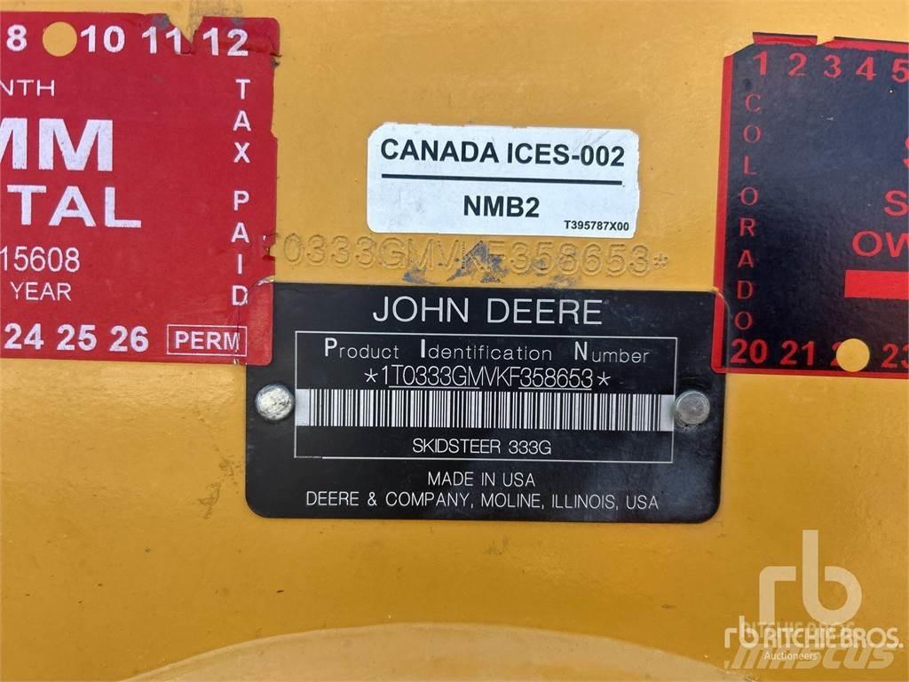 John Deere 333G Міні-навантажувачі