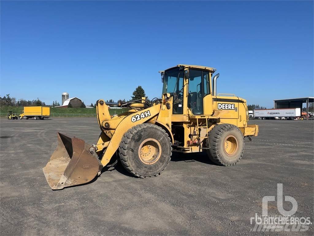 John Deere 624H Фронтальні навантажувачі