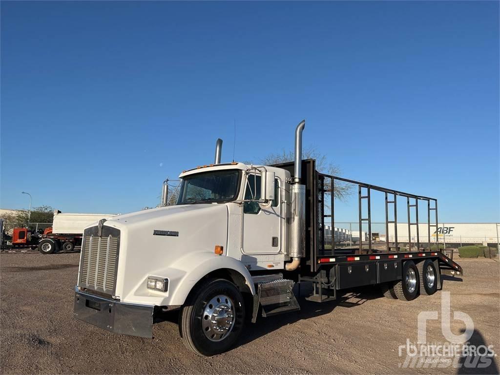 Kenworth T800B Вантажівки-платформи/бокове розвантаження
