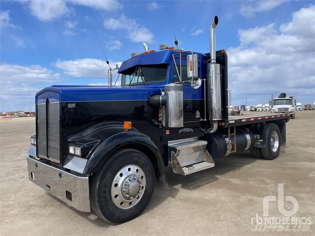 Kenworth W900L Вантажівки-платформи/бокове розвантаження