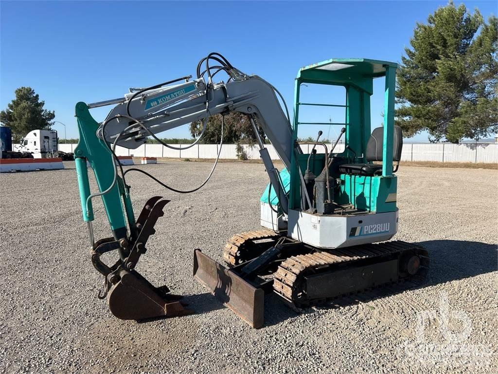 Komatsu PC28UU Міні-екскаватори < 7т