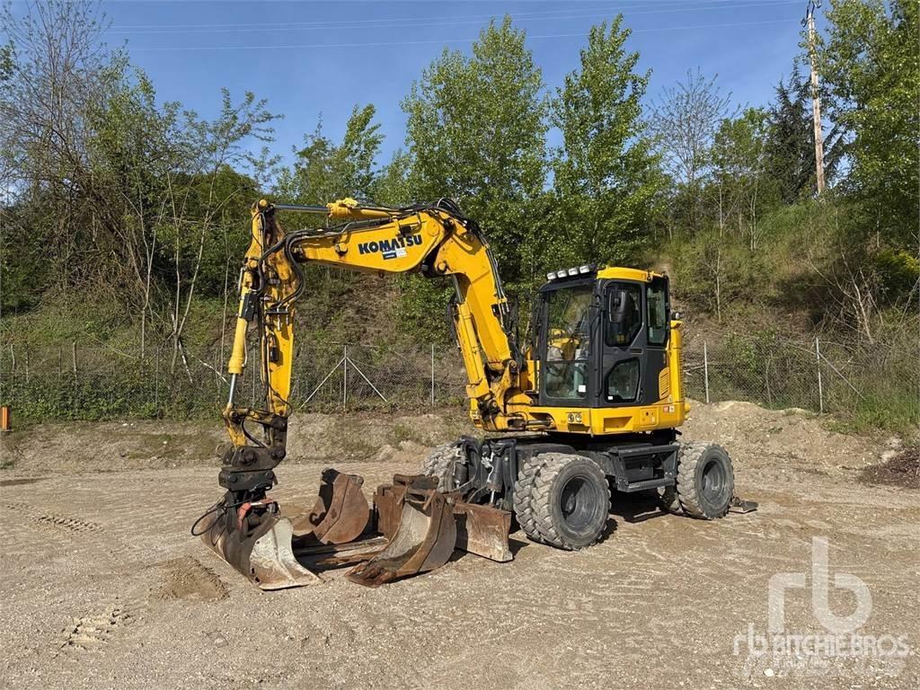 Komatsu PW118MR Колісні екскаватори
