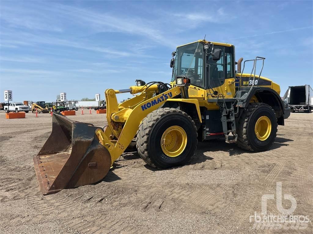 Komatsu WA380-7 Фронтальні навантажувачі