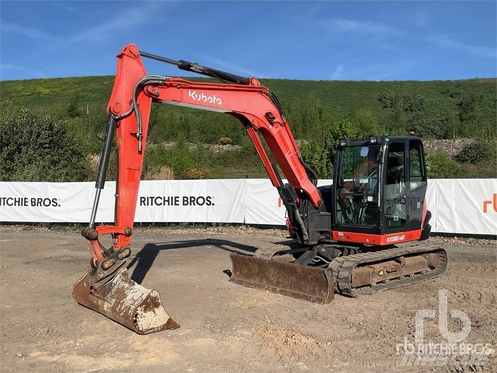 Kubota KX080-4 Гусеничні екскаватори