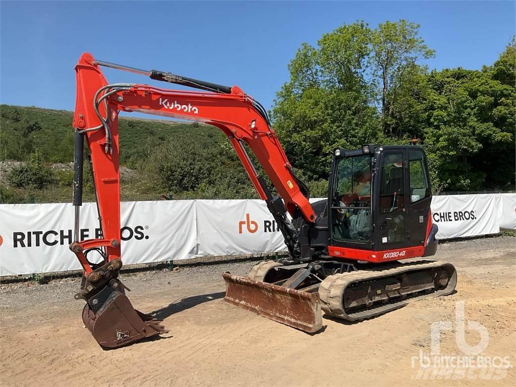 Kubota KX080-4A Гусеничні екскаватори