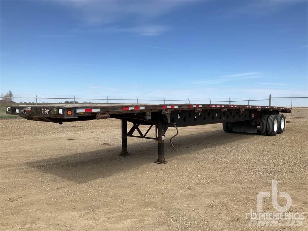 Manac 48 ft T/A Напівпричепи-платформи/бічне розвантаження