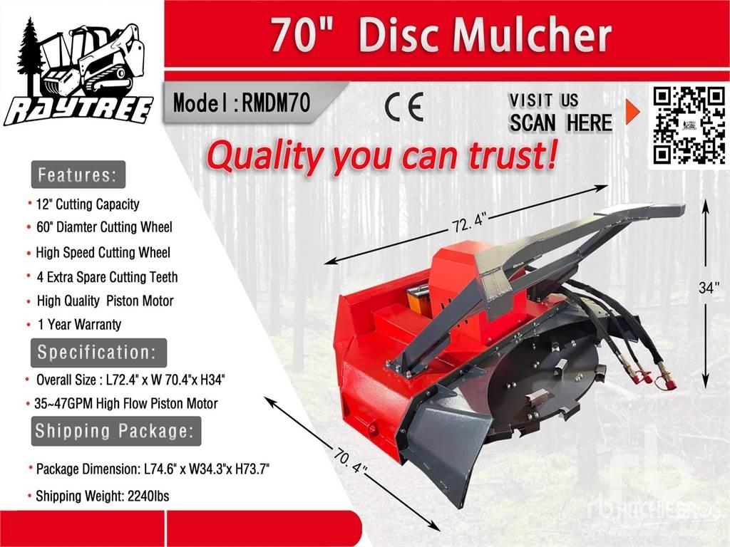  RAYTREE RMDM70 Лісові мулчери