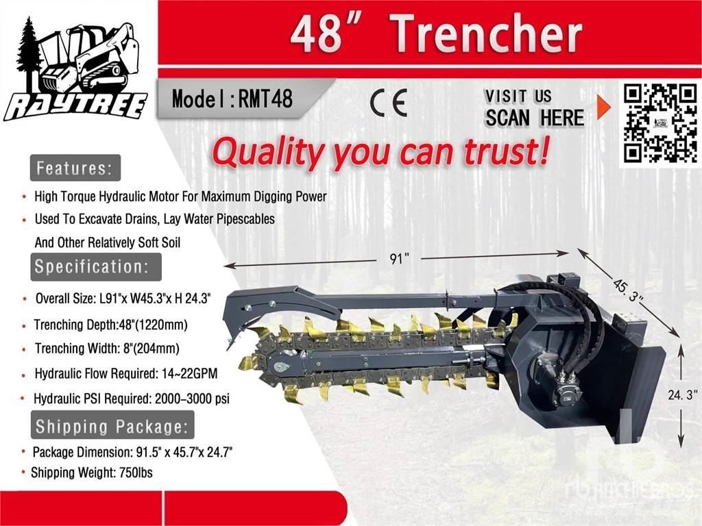  RAYTREE RMT48 Канавокопачі