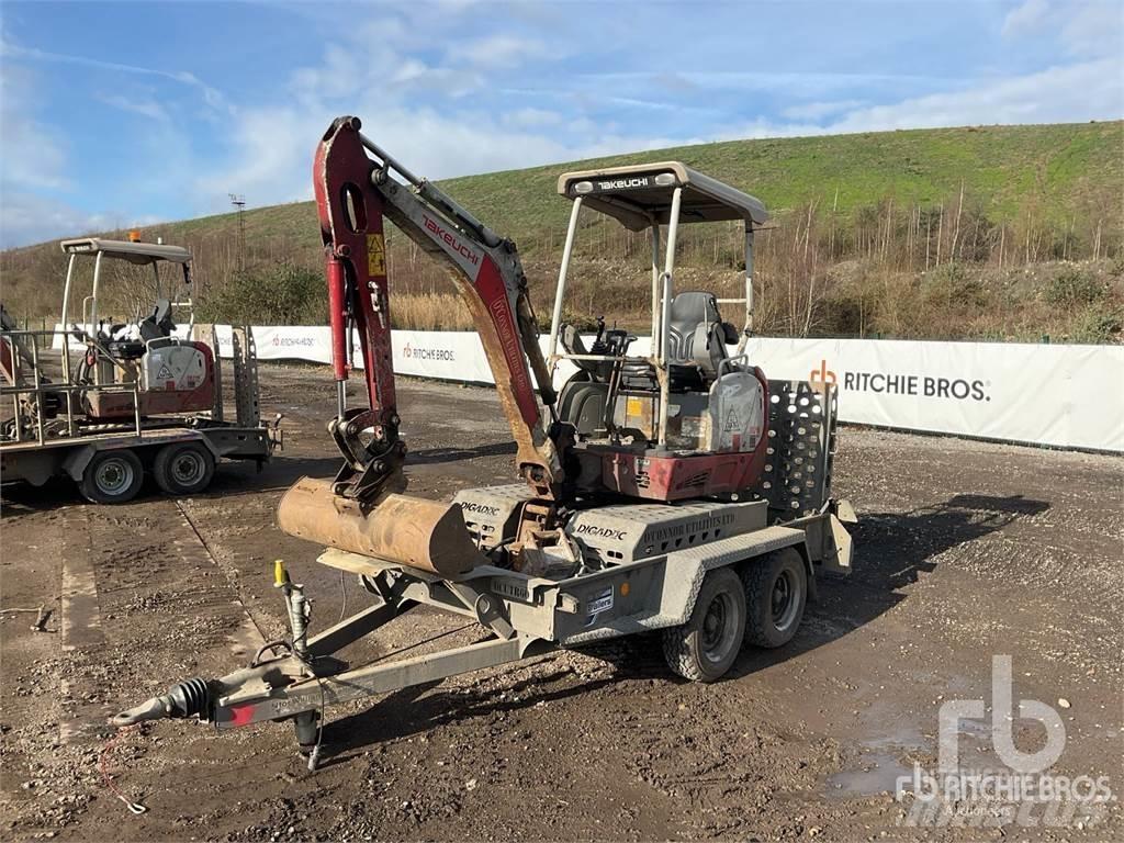 Takeuchi TB216 Міні-екскаватори < 7т