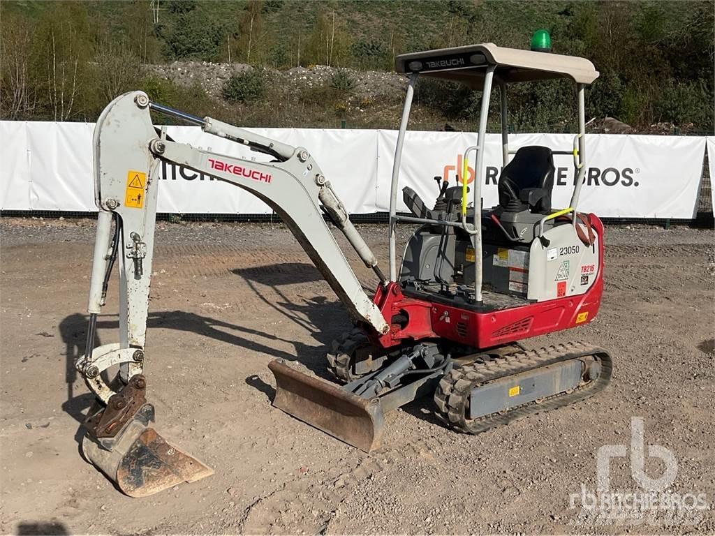 Takeuchi TB216 Міні-екскаватори < 7т