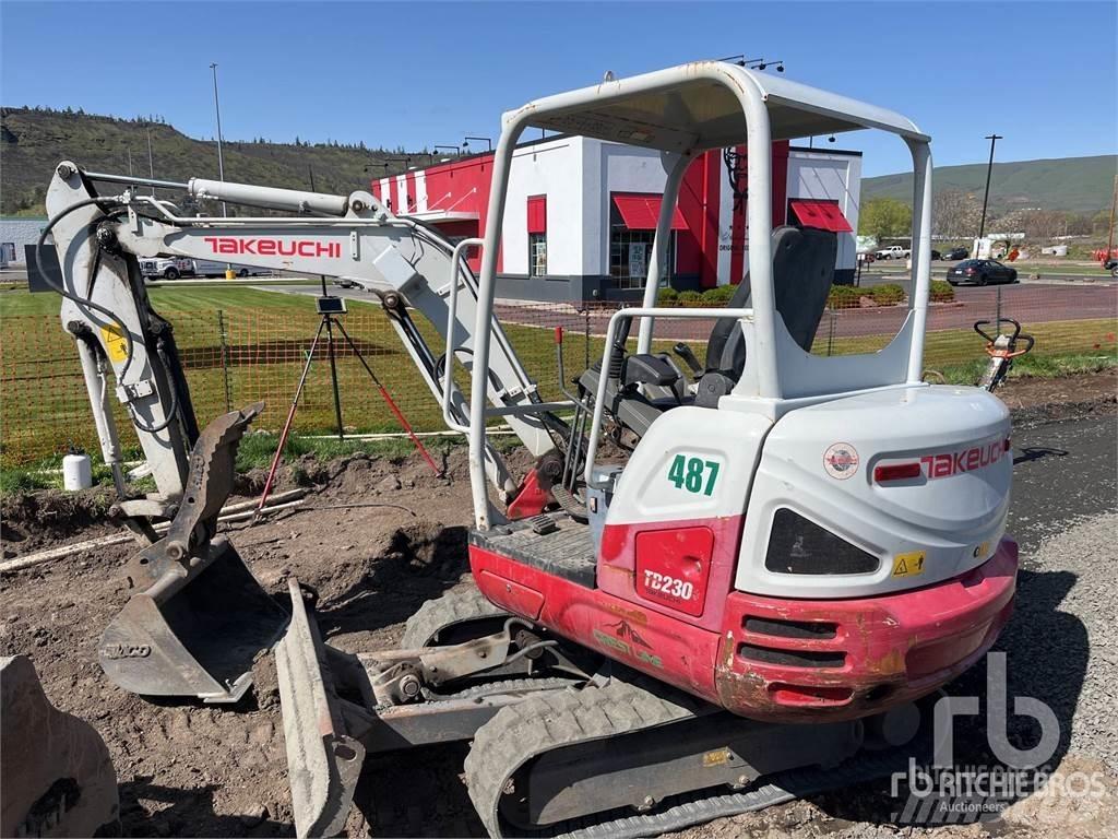 Takeuchi TB230 Міні-екскаватори < 7т