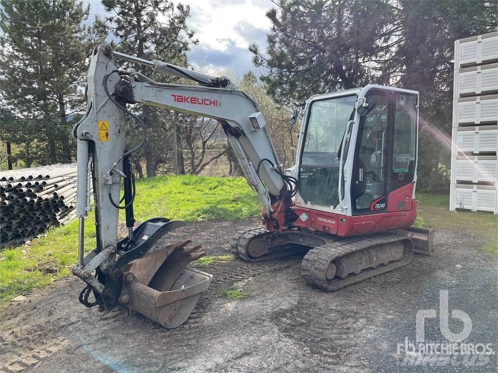 Takeuchi TB240 Міні-екскаватори < 7т