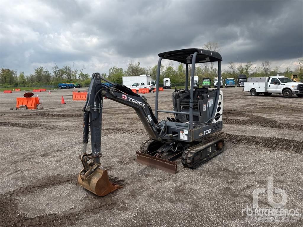 Terex TC16 Міні-екскаватори < 7т