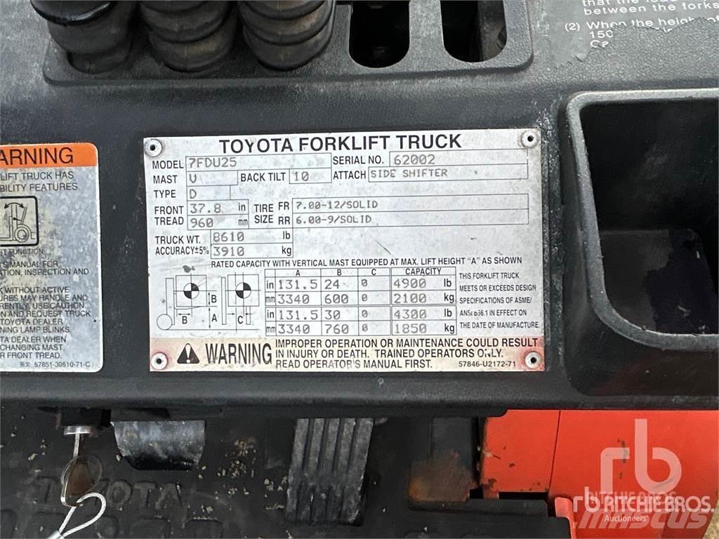Toyota 7FDU25 Дизельні навантажувачі