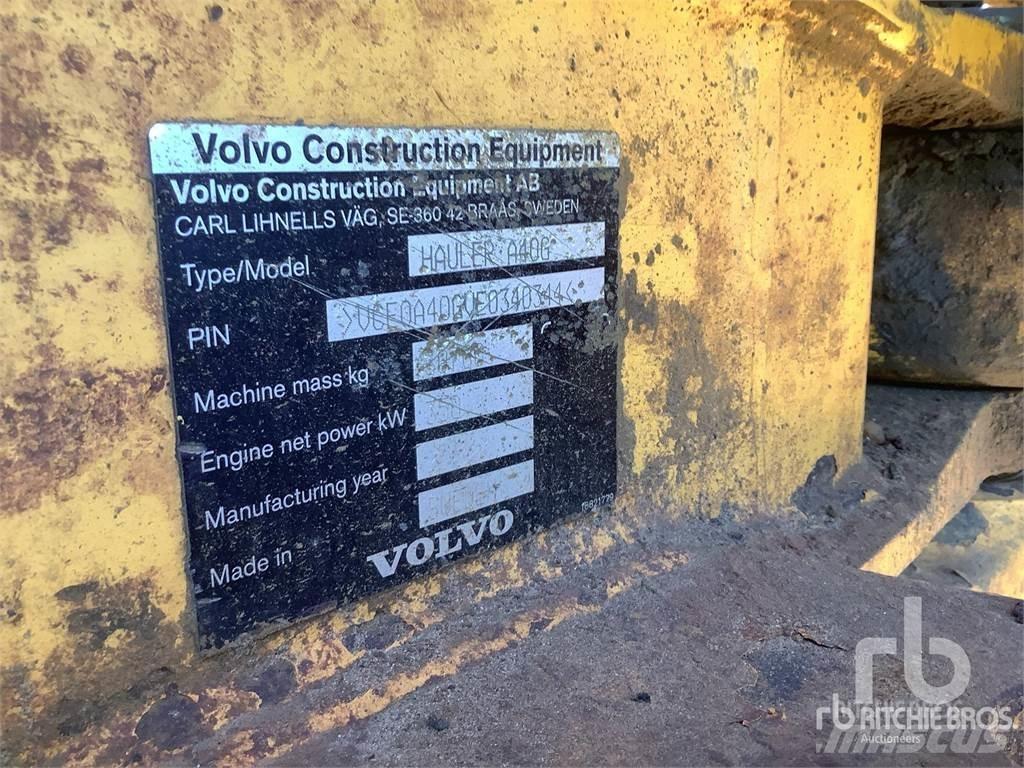 Volvo A40G Зчленовані самоскиди