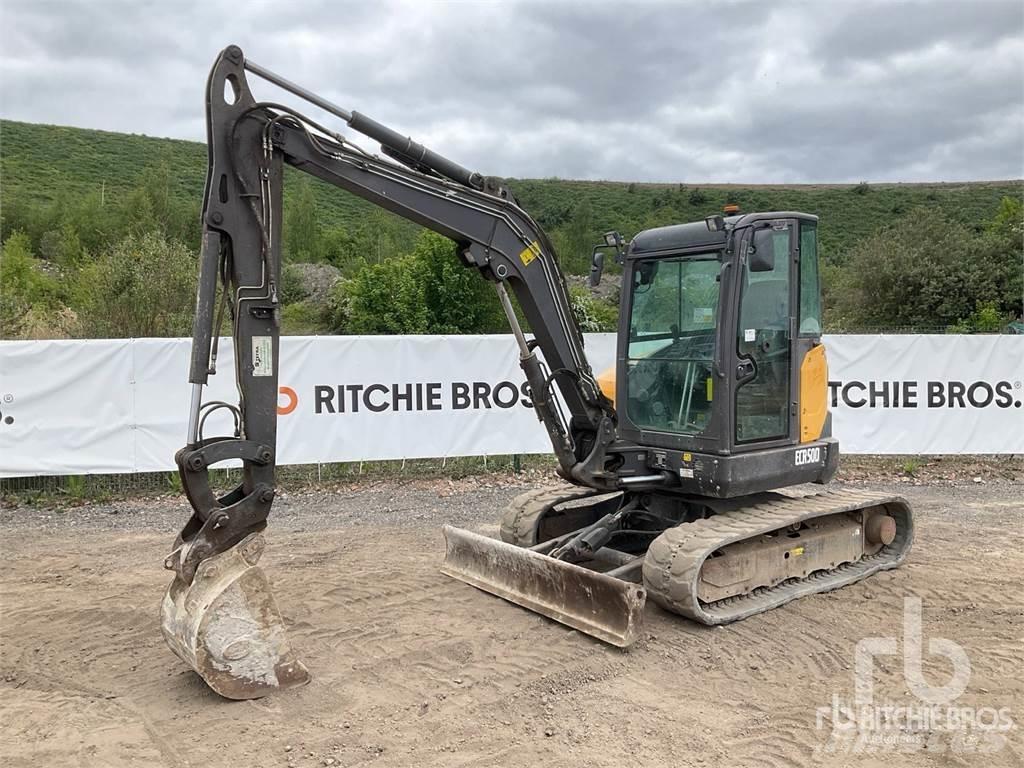 Volvo ECR50D Міні-екскаватори < 7т