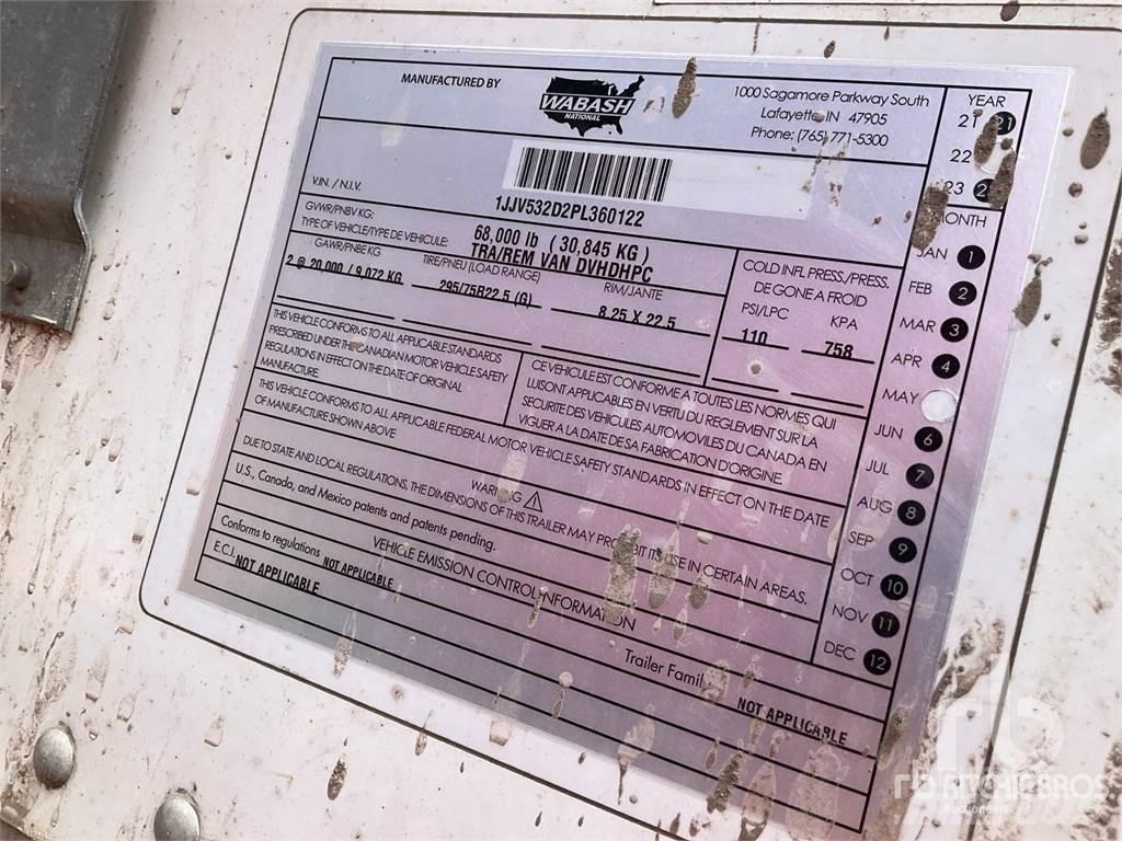 Wabash DVHDHPC Напівпричепи з кузовом-фургоном