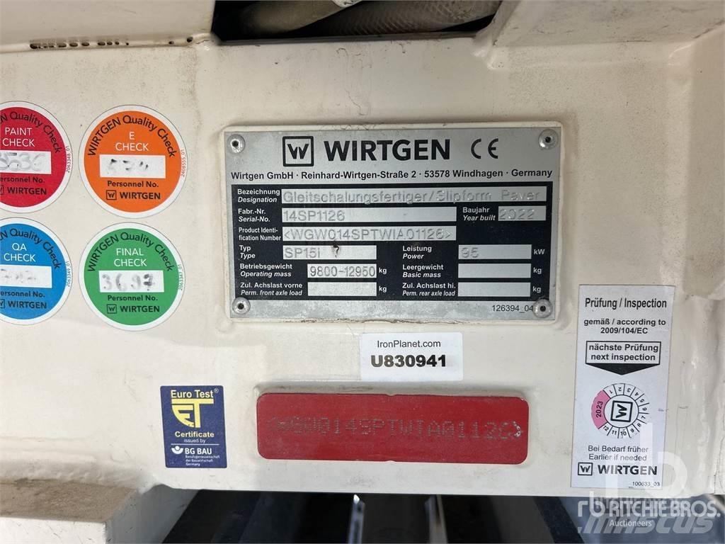 Wirtgen SP15I Бетоноукладачі