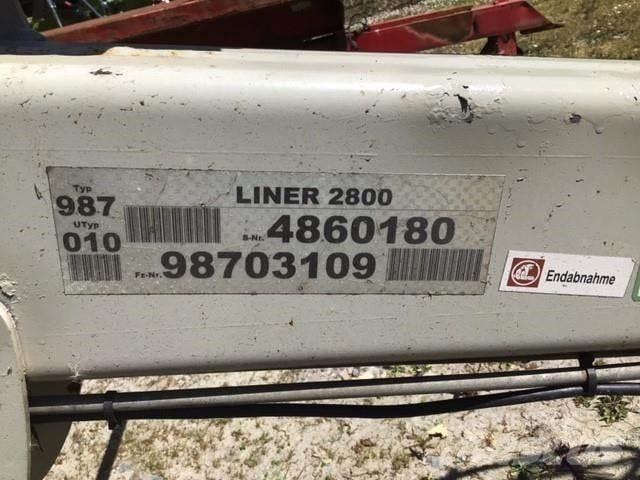 CLAAS 2800L Граблі і сінозворушувачі