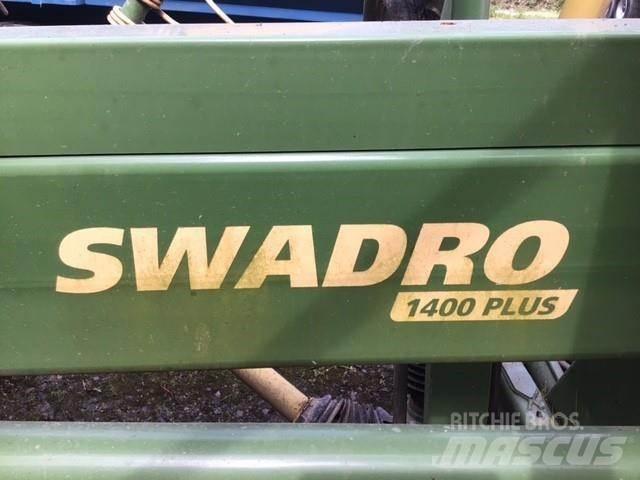 Krone 1400+ Граблі і сінозворушувачі