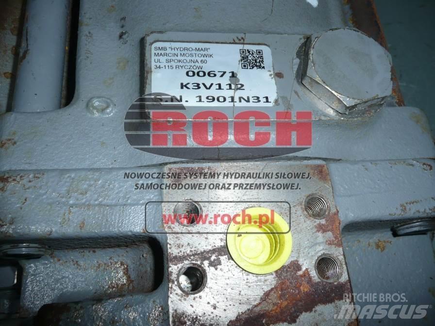 Kawasaki K3V112 Гідравліка