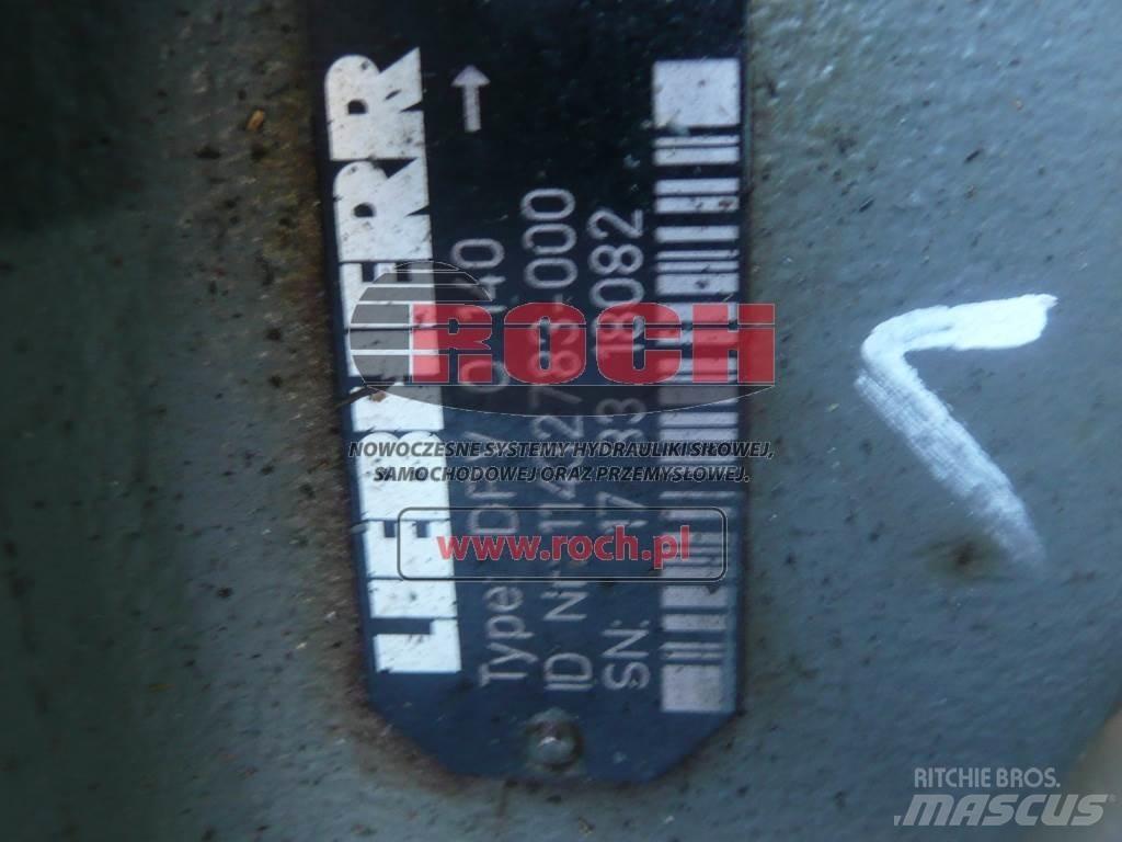 Liebherr DPVO140 Гідравліка
