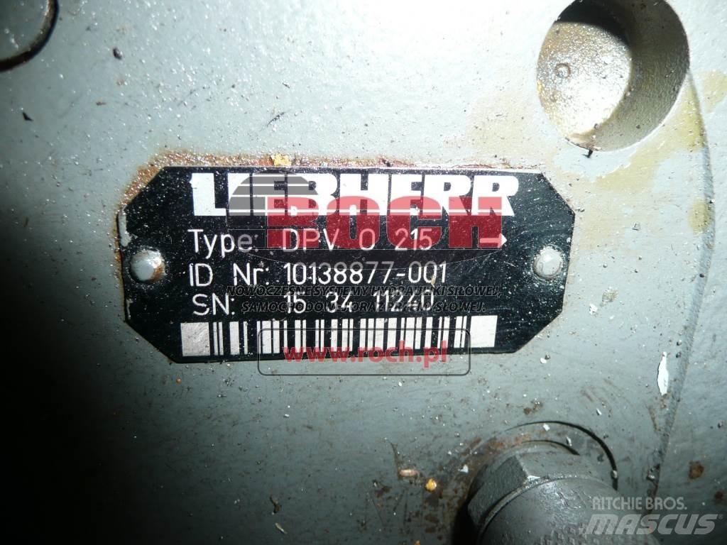 Liebherr DPVO215 Гідравліка