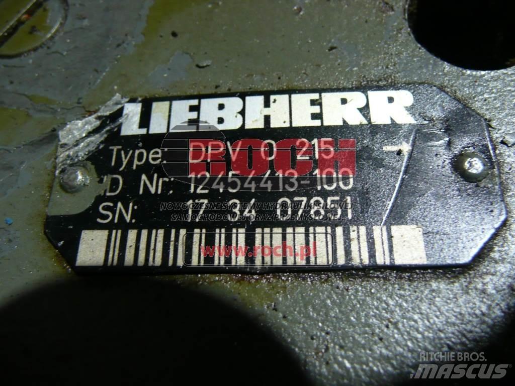 Liebherr DPVO215 Гідравліка