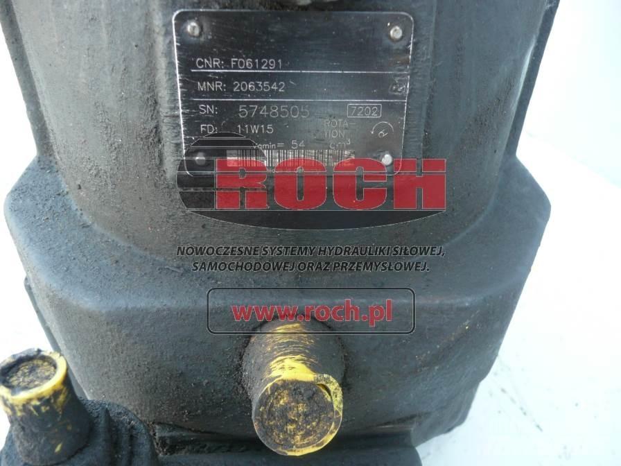 Rexroth F061291 2063542 Двигуни