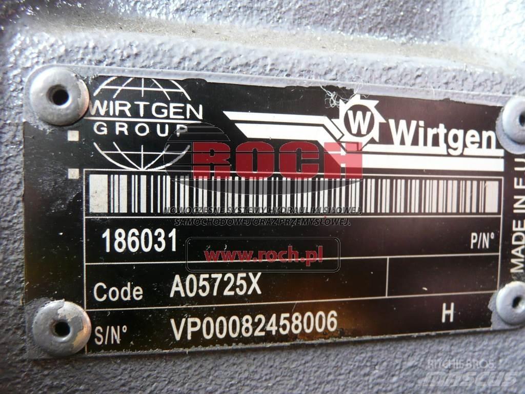 Wirtgen 186031 A05725X Двигуни