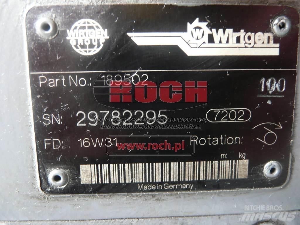 Wirtgen 189502 Гідравліка