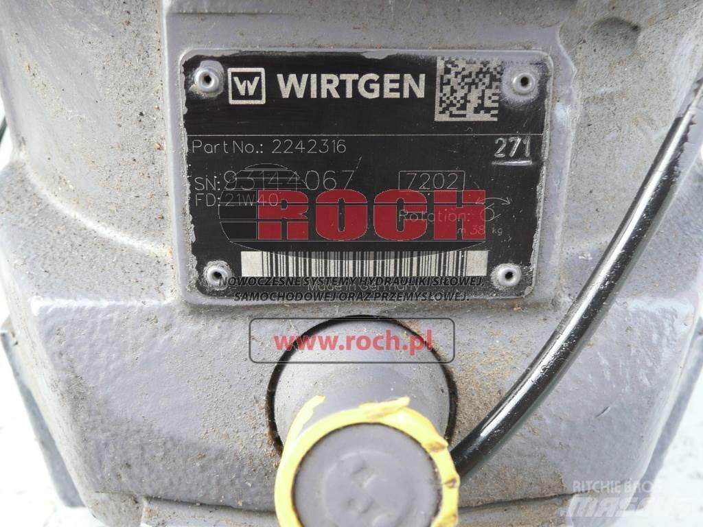 Wirtgen 2242316 Двигуни