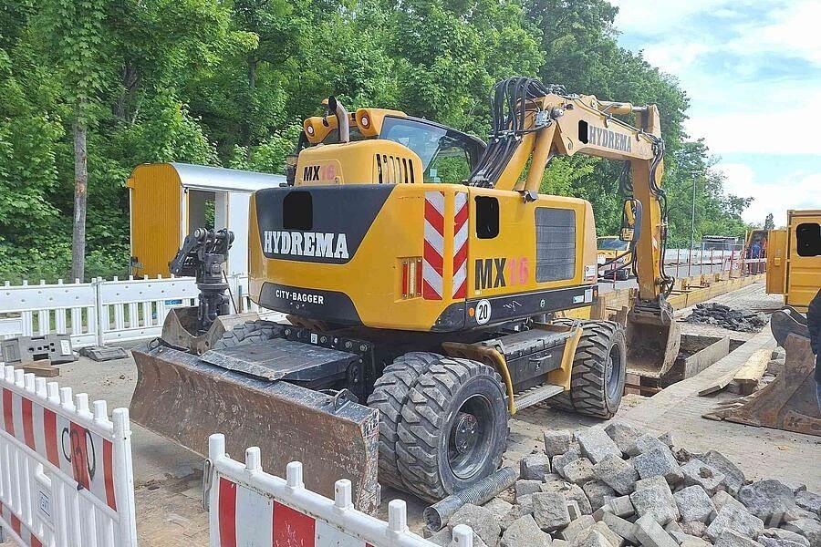 Hydrema MX 15 Колісні екскаватори