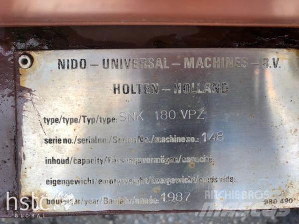 Schmidt Nido SNK 180 Снігоочищувальні ножі та плуги