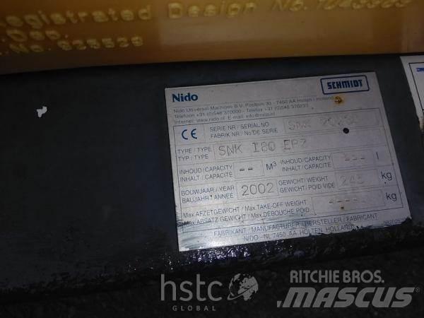 Schmidt NIDO SNK 180 EPZ Снігоочищувальні ножі та плуги