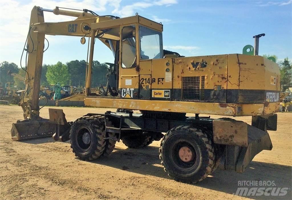 CAT 214B FT Колісні екскаватори